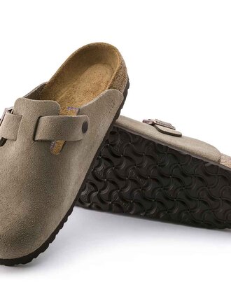 Birkenstock Boston Soft Footbed Suede Leather - Reg Fit Birkenstock Boston Soft Footbed Suede Leather - Reg Fit