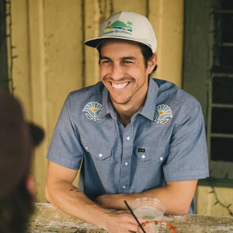 Howler Bros Crosscut Deluxe Snapshirt