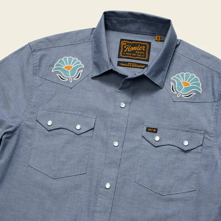 Howler Bros Crosscut Deluxe Snapshirt