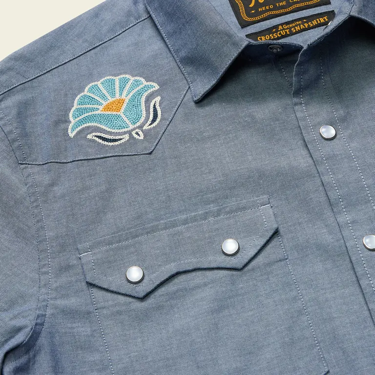 Howler Bros Crosscut Deluxe Snapshirt