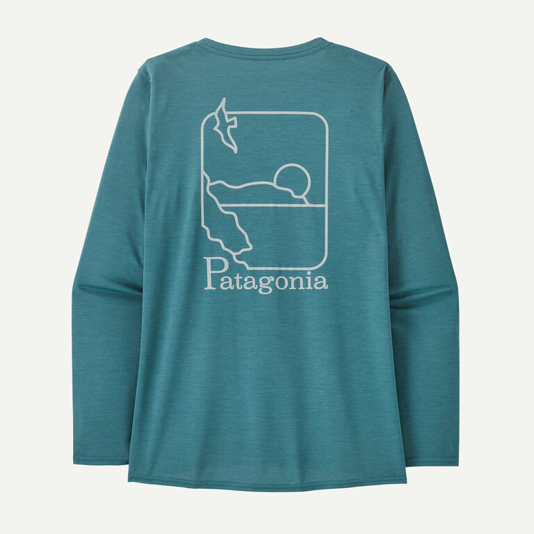 Patagonia Women's Long-Sleeved Capilene® Cool Daily Graphic Shirt - Waters