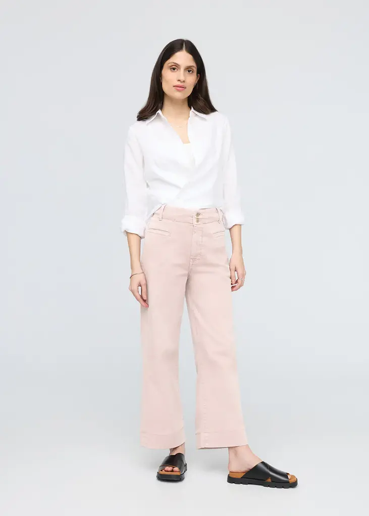 Duer Lux Twill High Rise Trouser