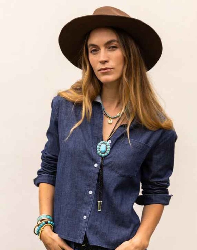 Carve Designs Claire Twill Shirt