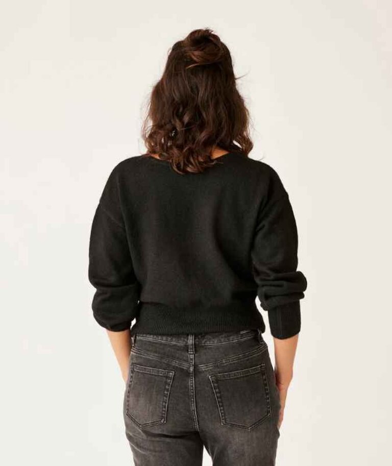 Carve Designs Ruth Reverse Fuzzy Sweater