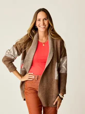 Carve Designs Carve Designs Priya Jacquard Topper