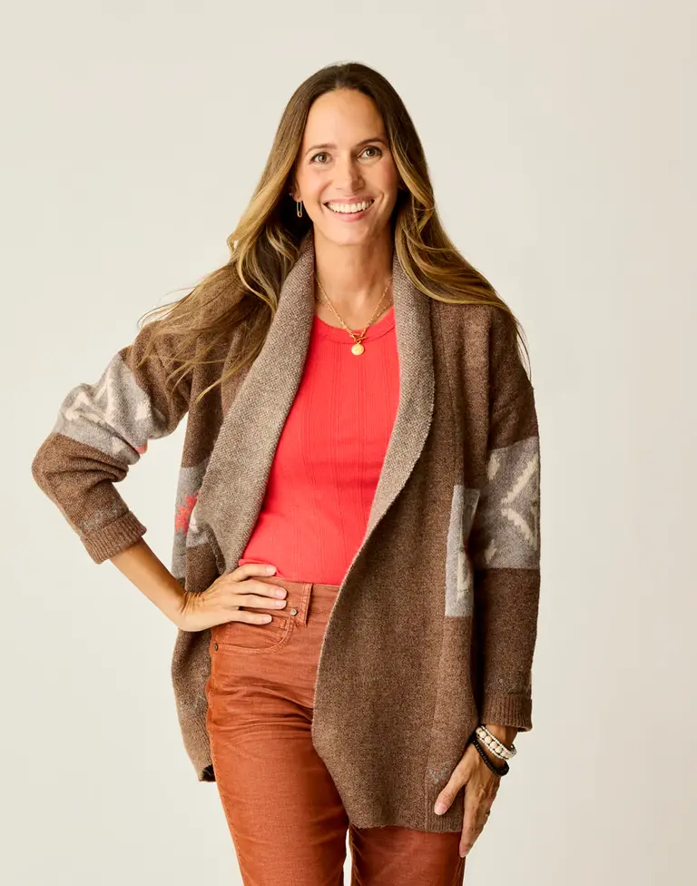 Carve Designs Carve Designs Priya Jacquard Topper