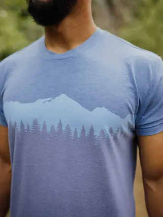 Belong Designs Men's Graphic Traverse Tek Tee