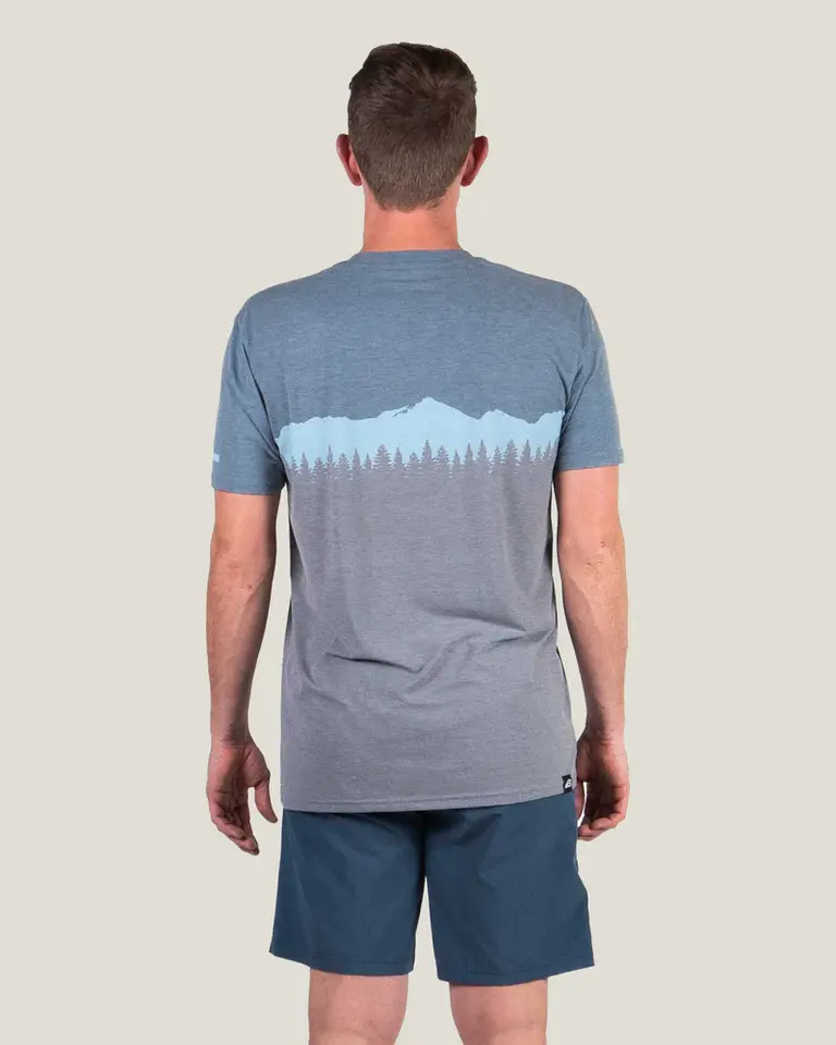 Belong Designs Men's Graphic Traverse Tek Tee