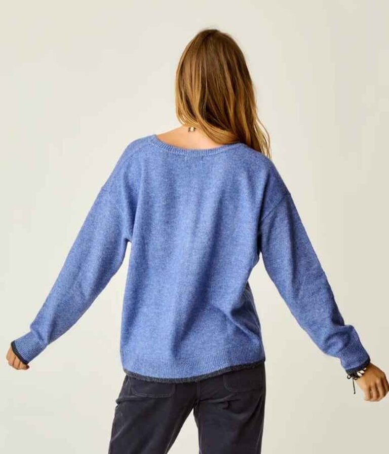 Carve Designs Drue Fuzzy Sweater