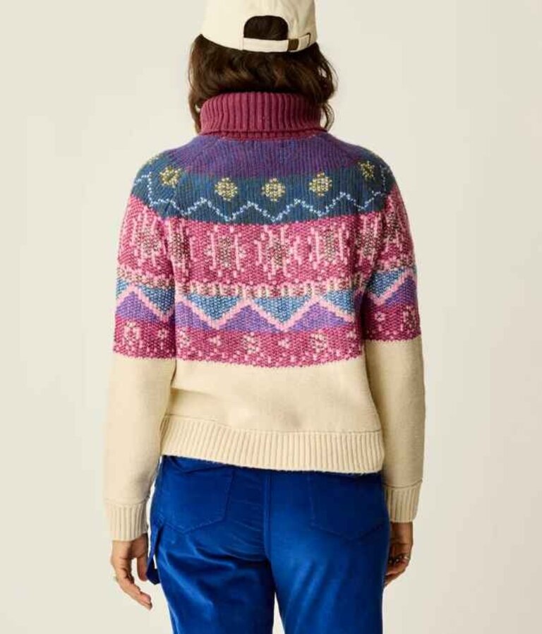 Carve Designs Neve Fairisle Turtleneck