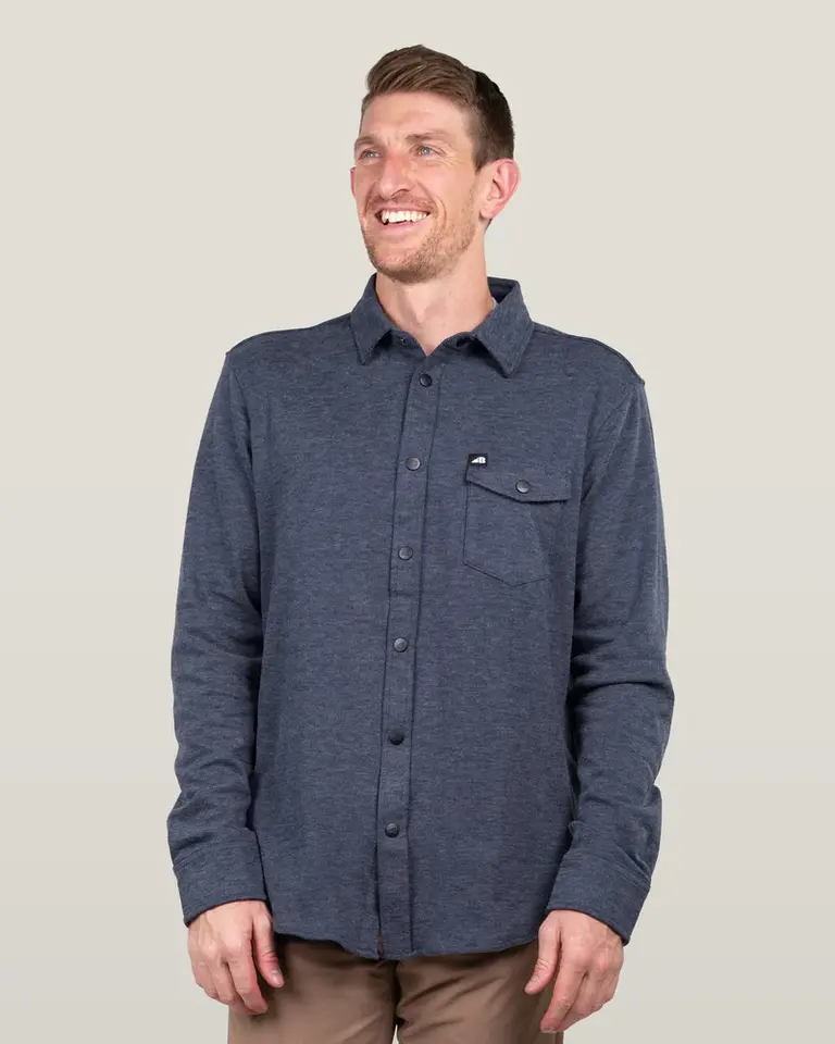 Belong Designs M Sherman Fleece Button Up