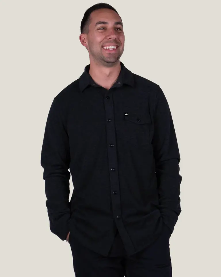 Belong Designs M Sherman Fleece Button Up