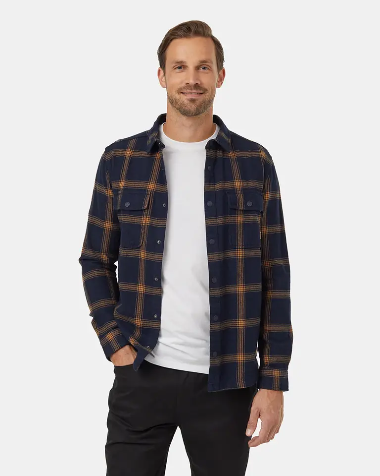 tentree M Kapok Flannel Colville