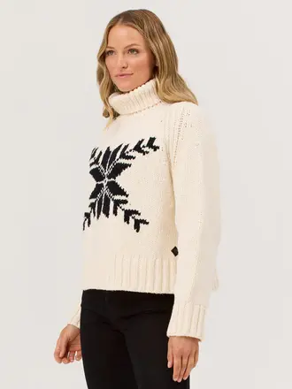 Krimson Klover Snowflake Sweater