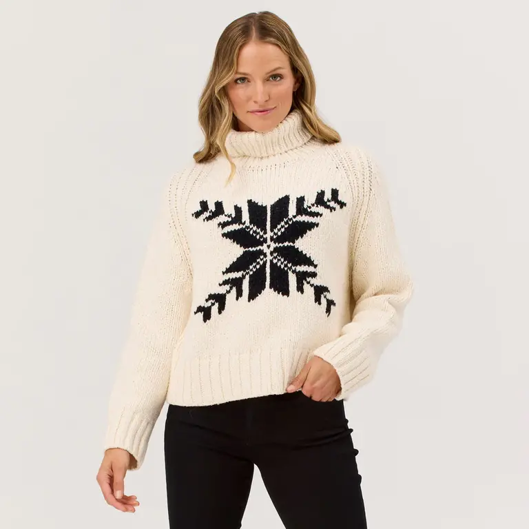 Krimson Klover Snowflake Sweater