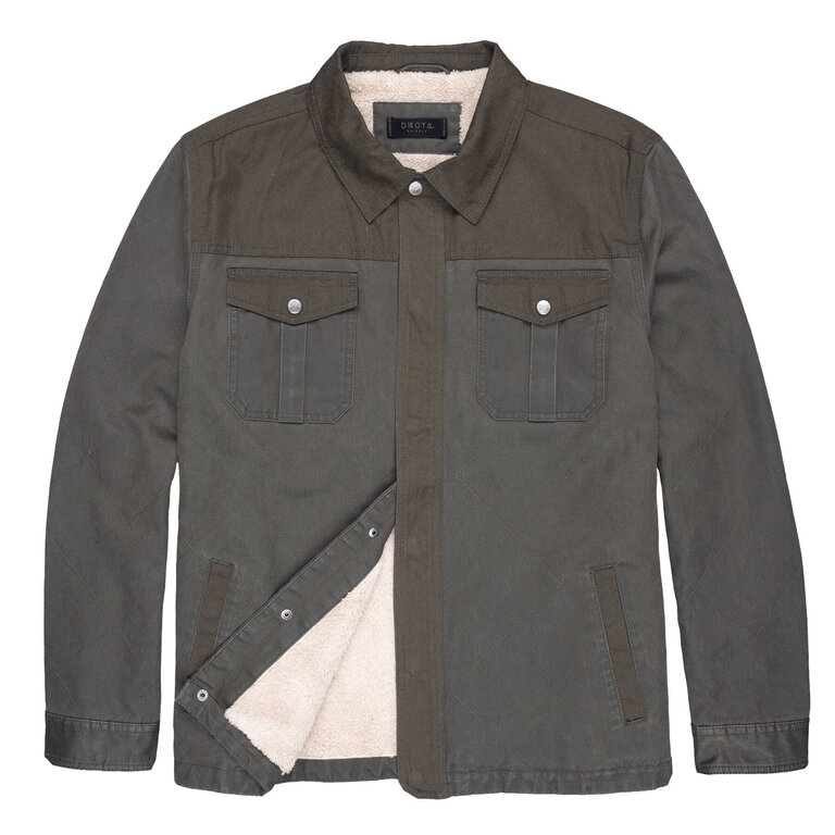 Dakota Grizzly Phoenix Quilted Suede Jacket