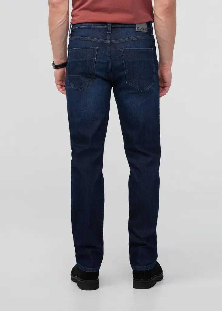 Duer M Tech fleece denim straight