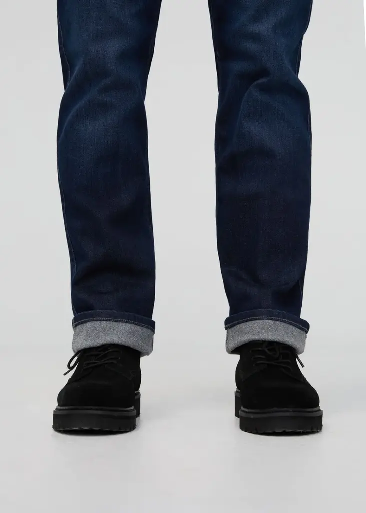 Duer M Tech fleece denim straight