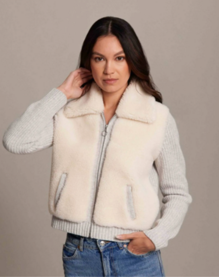 Alashan Cashmere Merino Moxie Sherpa Full Zip