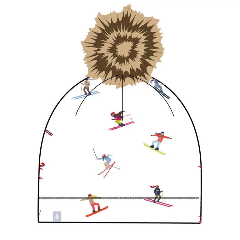 Krimson Klover Multi Skiers Beanie