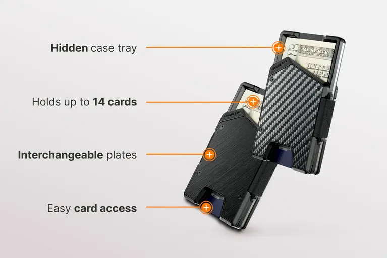 Groove Life Groove Stealth Wallet - Carbon