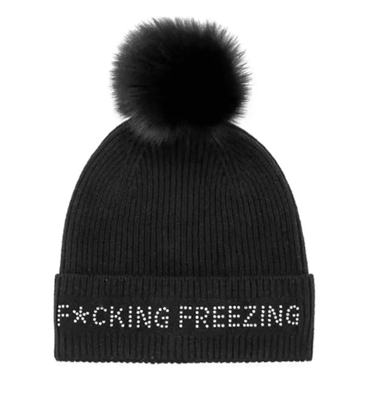 Mitchies Matchings F*ucking Freezing Crystal Beanie