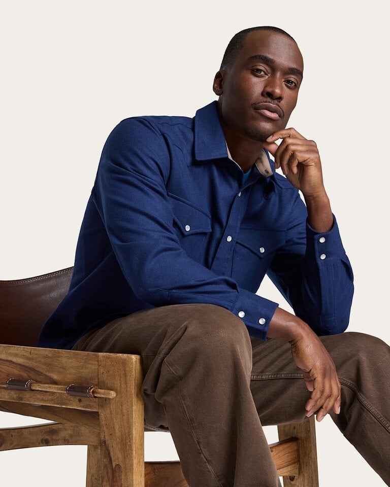 Pendleton MEN'S PLAID SNAP FRONT WESTERN CANYON SHIRT