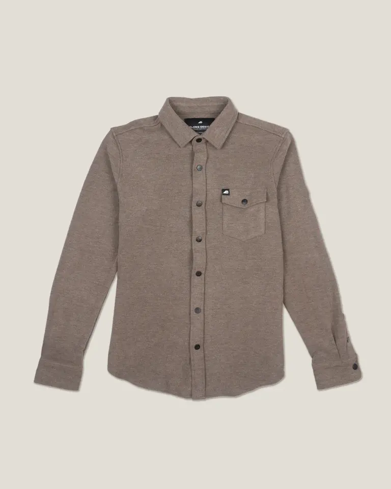 Belong Designs M Sherman Fleece Button Up