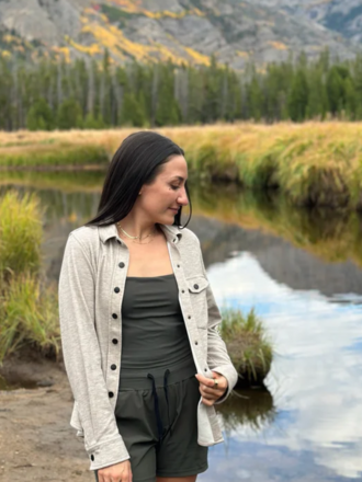 Belong Designs Sherman Fleece Button Up - Women's