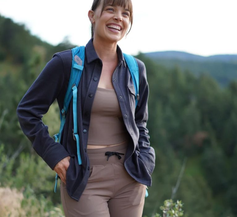 Belong Designs Sherman Fleece Button Up