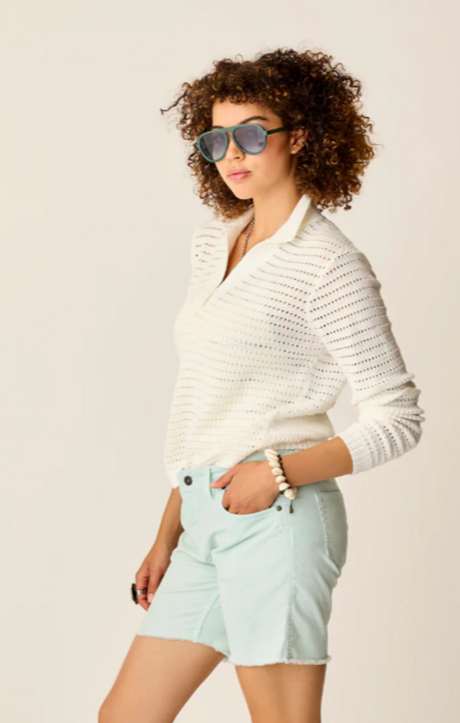 Carve Designs Morgan Polo Sweater