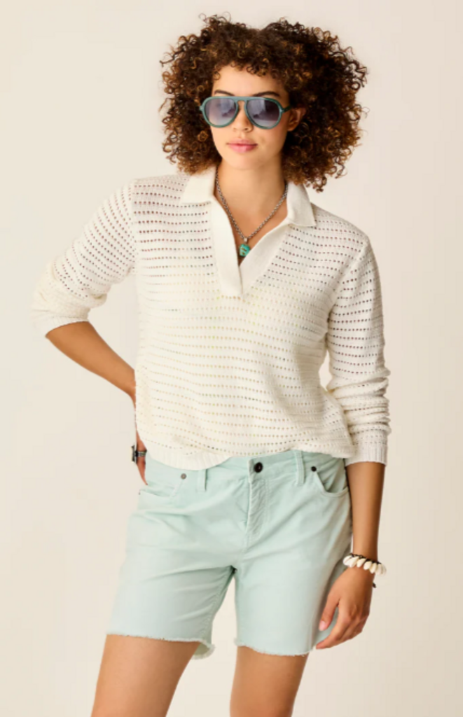 Carve Designs Morgan Polo Sweater