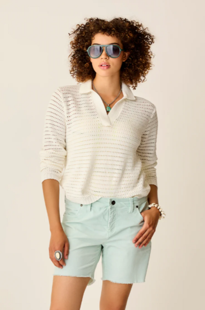 Carve Designs Morgan Polo Sweater