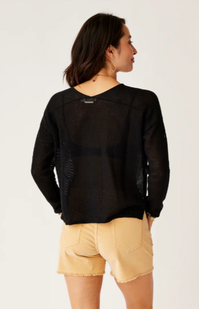 Carve Designs Zella Mesh Pullover