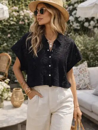 The Nu Vintage Noir Soleil Eyelet