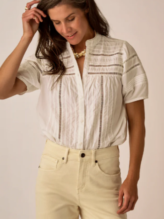 Carve Designs Gabby Voile Top