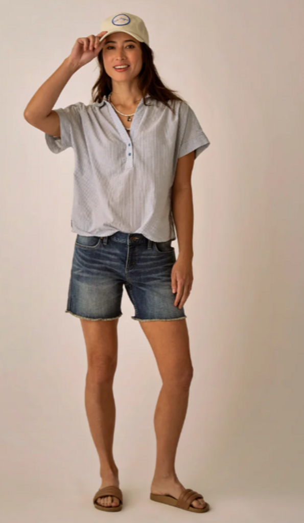 Carve Designs Elliot Voile Top