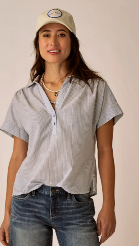 Carve Designs Elliot Voile Top