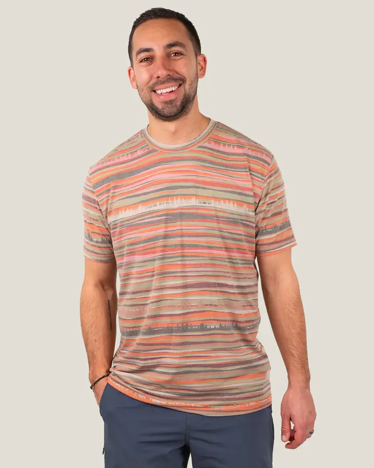 Belong Designs M Graphic Traverse Tek Tee