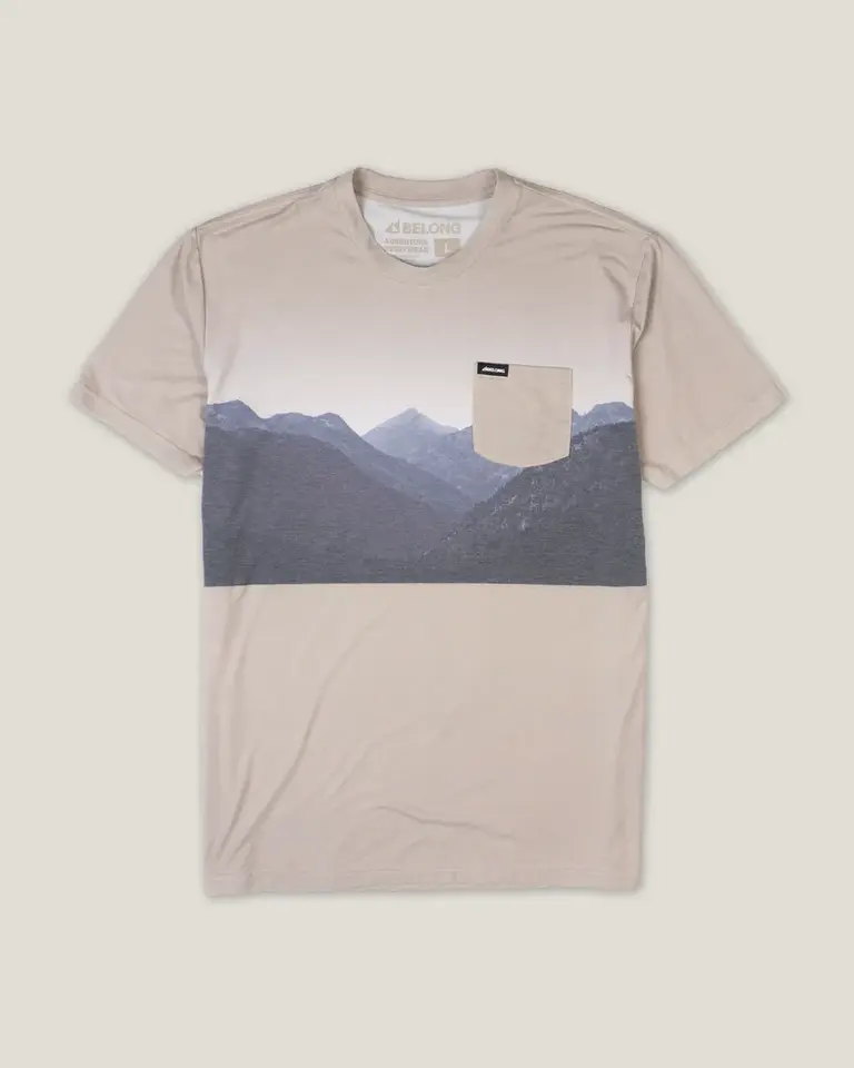 Belong Designs M Graphic Traverse Tek Tee