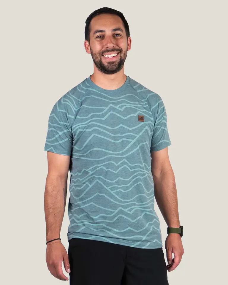 Belong Designs M Graphic Traverse Tek Tee