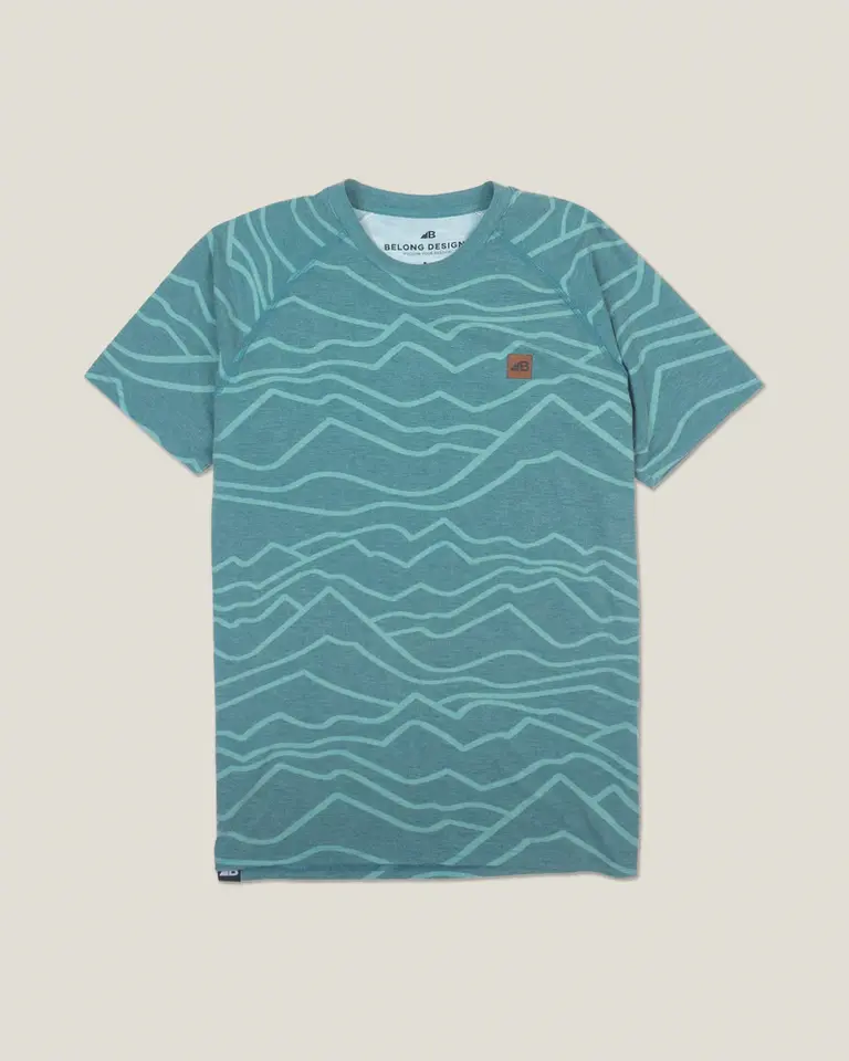 Belong Designs M Graphic Traverse Tek Tee