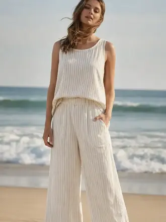 The Nu Vintage Solea Cosat Stripe Set
