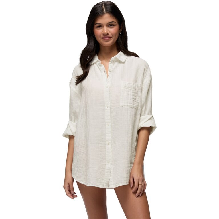 Prana Hideaways Button Down Top