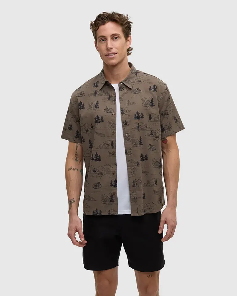 tentree M Redwood Shirt