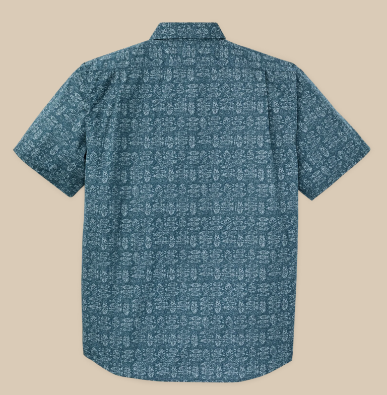 Filson Washed Short Sleeve Feather Cloth Shirt