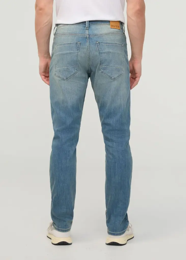 Duer Perf Denim Athletic Taper