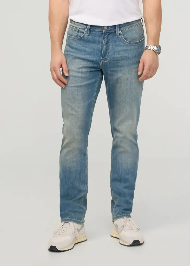 Duer Perf Denim Athletic Taper