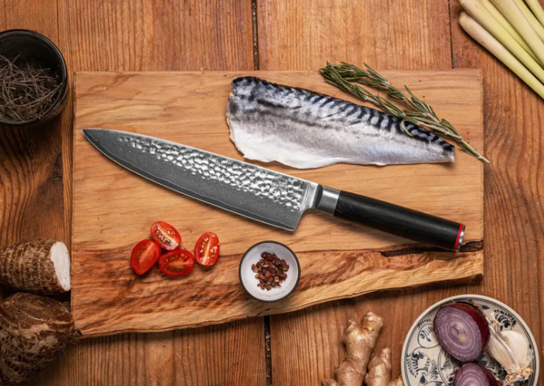 Kotai Gyuto Chef Knife 20 cm - Pakka Damascus Collection