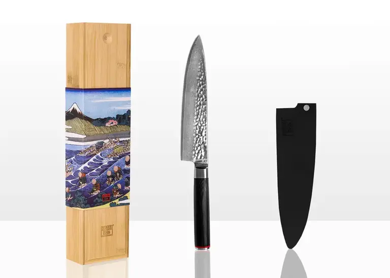 Kotai Gyuto Chef Knife 20 cm - Pakka Damascus Collection